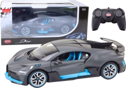 Auto RC športový model Bugatti Divo s diaľkovým ovládaním a otváracími dverami 1:14