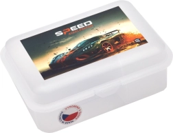 Box na desiatu s priehradkou Auto