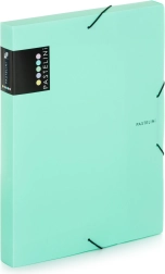 Krabica s gumou A4 PASTELINI zelená