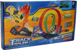 Dráha so slučkou a ohnivou rampou 100 × 22 × 27 cm