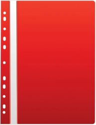Rýchloviazač A4 s eurozávesom, PP, červený