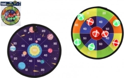 Obojstranný terč na suchý zips s loptičkami