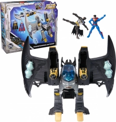 Súprava figúrok a lietadla Batwing – transformácia DC METAL FORCE