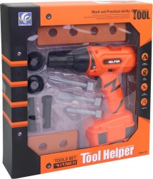 Detská elektrická vŕtačka s príslušenstvom