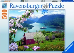 Puzzle Krajina 500 kusov - Ravensburger
