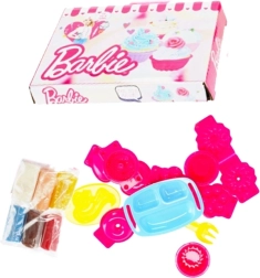 Plastelína BARBIE cukráreň – kreatívna sada s formičkami