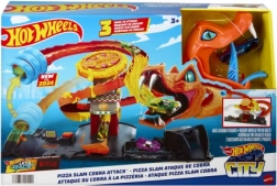 Hot Wheels City Pizza – útok kobry herný set