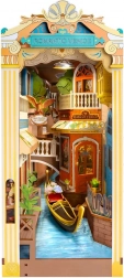 3D knižná zarážka Romantic Venice – DIY sada s LED