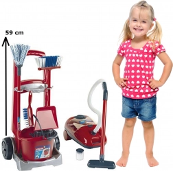 detský upratovací vozík s vysávačom Vileda Junior od Klein
