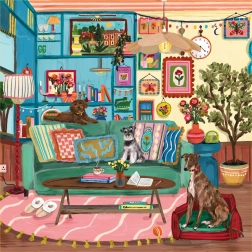 Ravensburger štvorcové puzzle Art & Soul: Raj pokoja 750 dielikov