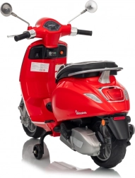 Detský elektrický skúter VESPA ROMA – červený