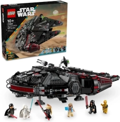 lego star wars Temný sokol Millennium 75389 stavebnica vesmírnej lode