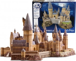 3D papierové puzzle HARRY POTTER Rokfortský hrad 4D Build