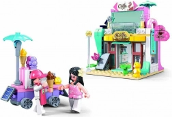 Sluban Metropolis Kaviareň a Zmrzlinový Vozík