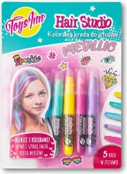 Metalická krieda na vlasy