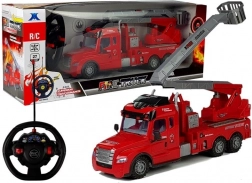 Hasičský diaľkovo ovládaný mobilný rebrík