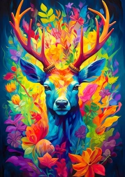 Puzzle Kráľovský Jeleň 1000 dielikov