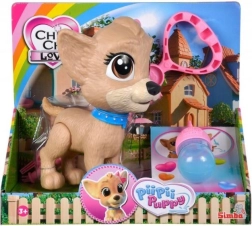 Interaktívny psík čivava, ktorý robí mláčky – CHI CHI LOVE Pii Pii Puppy