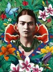 Puzzle RAVENSBURGER Frida Kahlo: Kvitnúca fantázia 500 dielikov