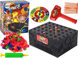 Rodinná arkádová hra Break the Balloon Hammer Nails