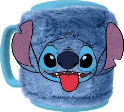 Stitch hrnček s odnímateľným plyšovým návlekom 440 ml