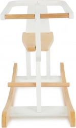 Drevený hojdací kôň Bieco s bezpečnostným rámom