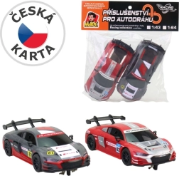 Náhradné autíčka k autodráhe AUDI – 2 ks