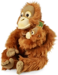 Rappa Plyšový orangutan s mláďaťom 28 cm ECO-FRIENDLY