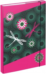 Dosky na školské zošity A4 Kvety