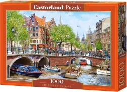 Castorland puzzle Amsterdamské kanály 1000 dielikov
