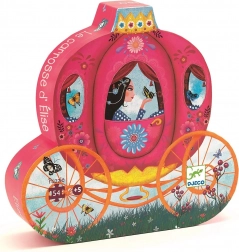 DJECO Puzzle Elisa v kočiari 54 dielikov