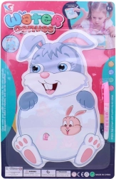 Vodné maľovanie s motívom zajačika