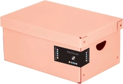 Veľká lamino krabica PASTELINI v marhuľovej farbe