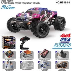 Diaľkovo ovládané terénne auto STORM 1:18