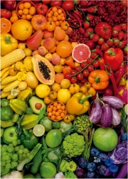 Educa Puzzle Farebné Vitamíny 1000 dielikov