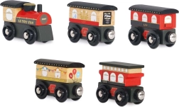 Le Toy Van drevený vláčik Royal Express s vagónmi