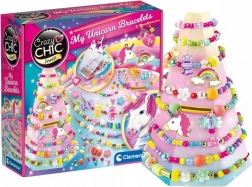 CLEMENTONI Crazy Chic šperky: náramky s jednorožcami