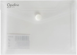Obálka s gombíkom na dokumenty A6 Opaline priehľadná
