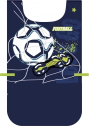 Detské ochranné pončo zástera futbal