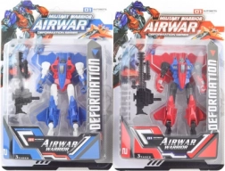 Skladací robot stíhačka plast 12 × 8 cm