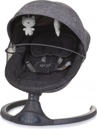 CHIPOLINO elektrická kolíska Nest Granite