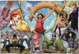 Puzzle Anime kolekcia: One Piece 500 dielikov