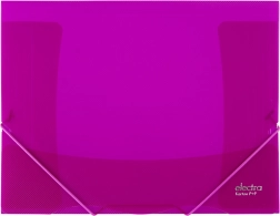 Doska s gumičkou Electra ružová A4