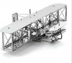 3D puzzle Lietadlo Wrightových bratov od Metal Earth