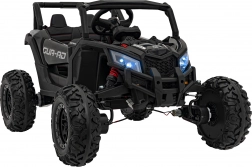 Elektrické detské autíčko buggy ATV Defend 4x4 – čierne