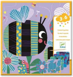 Vyškrabávacie obrázky Hmyzí kamaráti