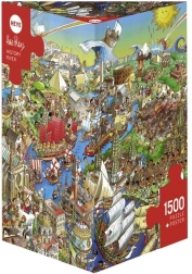 Puzzle 1500 prvkov - Rieka histórie