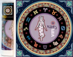 Diamantové maľovanie 7D Panna 30x30 cm