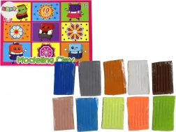 Umelecká sada Plastelína Modelína 10 farieb