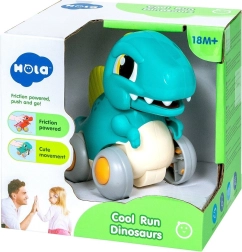 Interaktívny dinosaurus na zotrvačný pohon – tyrkysový